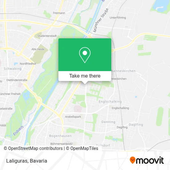 Laliguras map