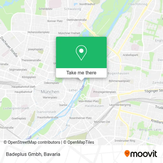 Badeplus Gmbh map