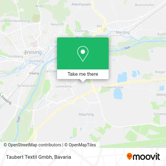 Taubert Textil Gmbh map