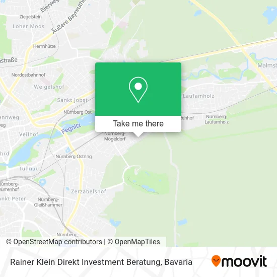 Rainer Klein Direkt Investment Beratung map