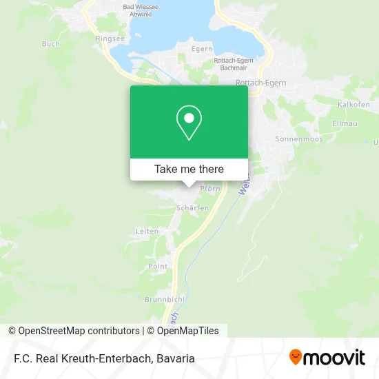 F.C. Real Kreuth-Enterbach map