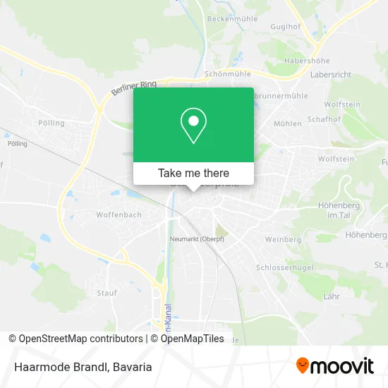 Haarmode Brandl map
