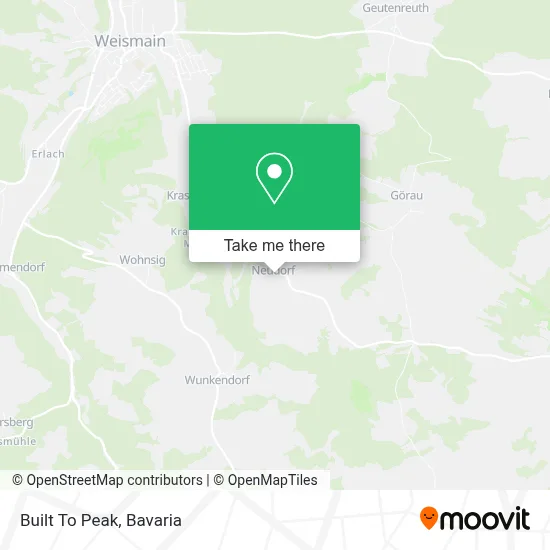 Built To Peak map