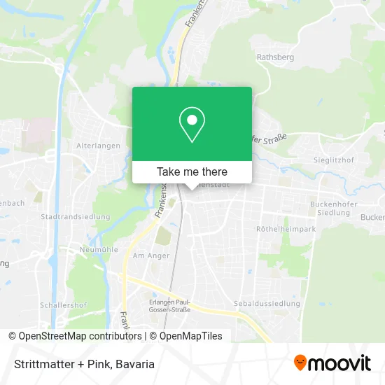 Strittmatter + Pink map