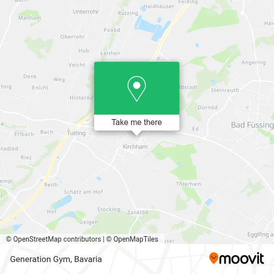 Generation Gym map