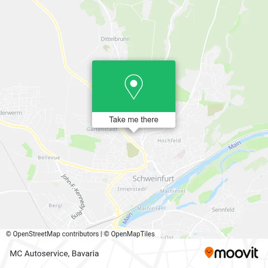 MC Autoservice map