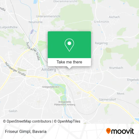 Friseur Gimpl map