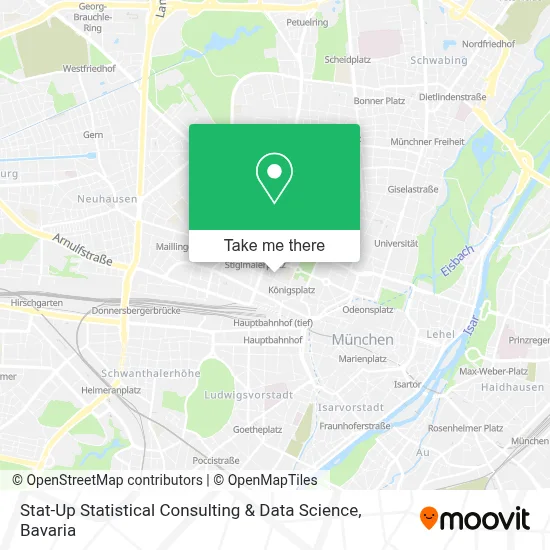 Stat-Up Statistical Consulting & Data Science map