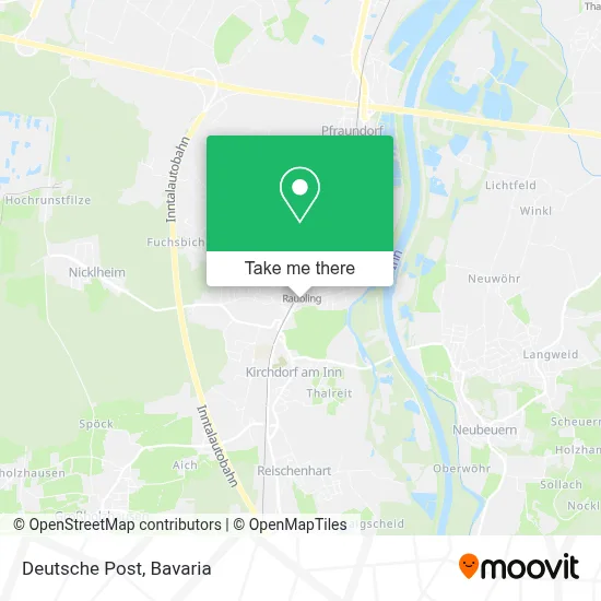 Deutsche Post map