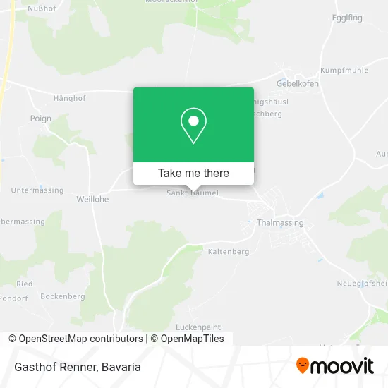 Gasthof Renner map