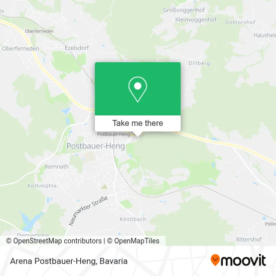 Arena Postbauer-Heng map