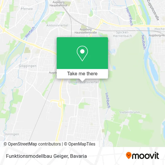 Funktionsmodellbau Geiger map