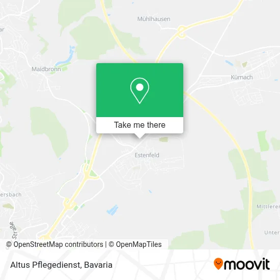 Altus Pflegedienst map