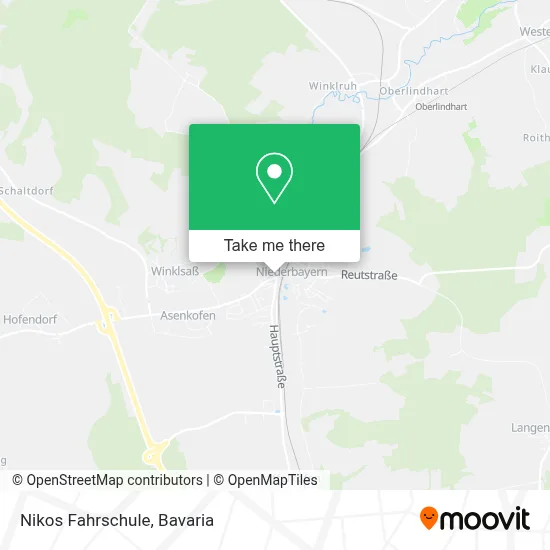 Nikos Fahrschule map