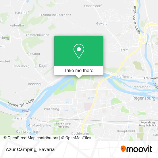 Azur Camping map