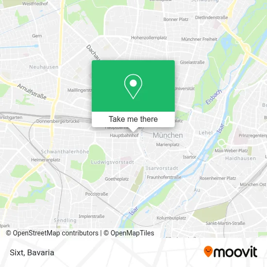Sixt map