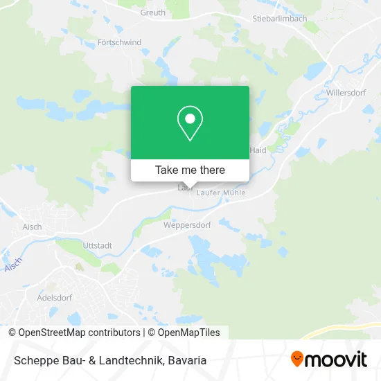 Scheppe Bau- & Landtechnik map