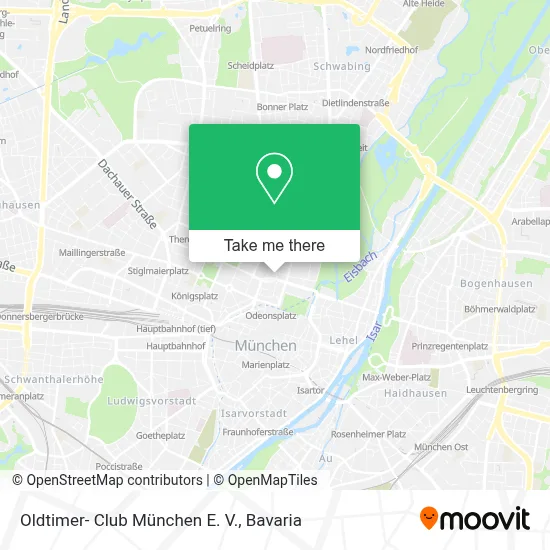 Oldtimer- Club München E. V. map