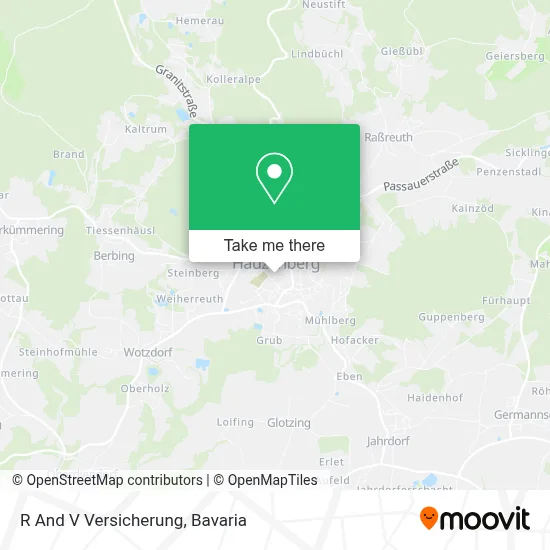 R And V Versicherung map