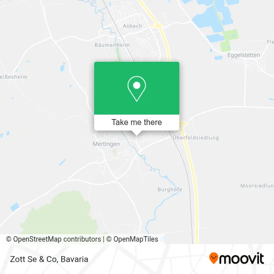 Zott Se & Co map