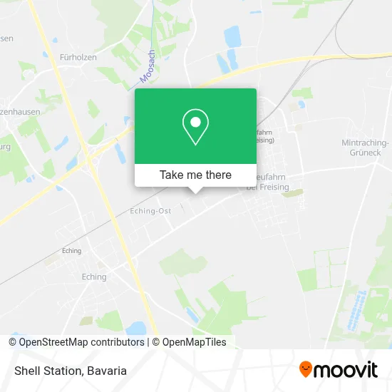 Shell Station map