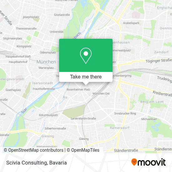 Scivia Consulting map