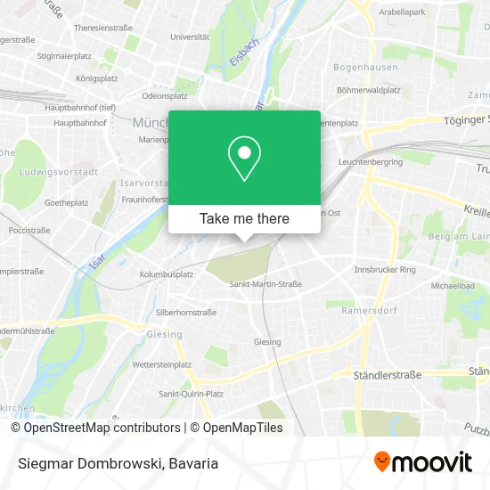 Siegmar Dombrowski map