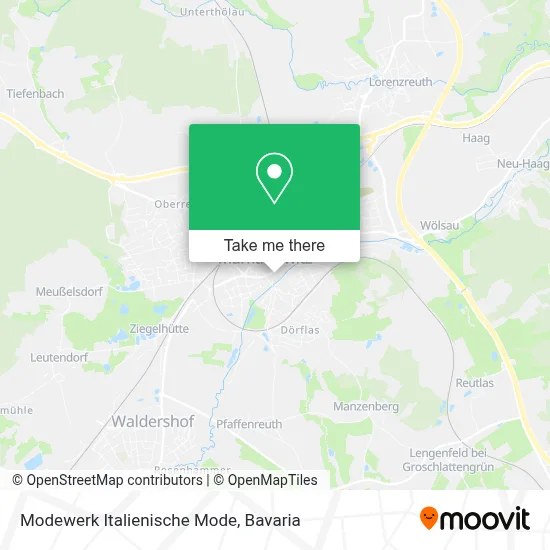 Modewerk Italienische Mode map
