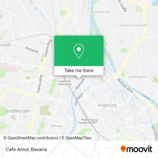 Cafe Amor map