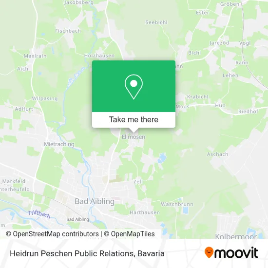 Heidrun Peschen Public Relations map