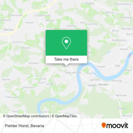Pielder Horst map