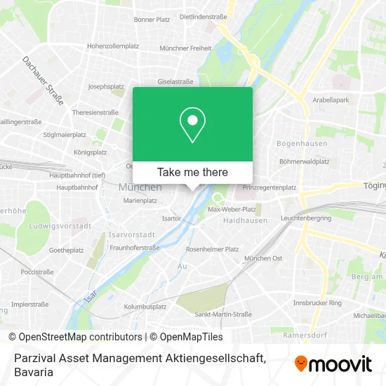 Parzival Asset Management Aktiengesellschaft map