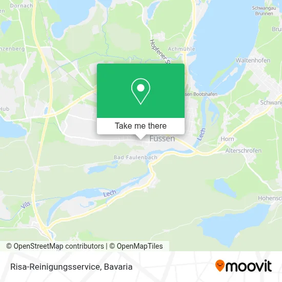 Risa-Reinigungsservice map