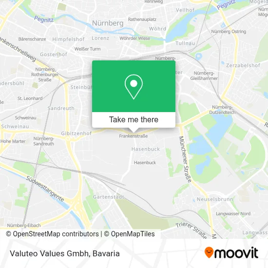 Valuteo Values Gmbh map