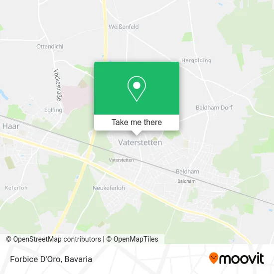 Forbice D'Oro map