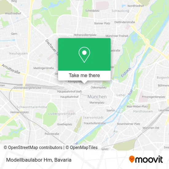 Modellbaulabor Hm map