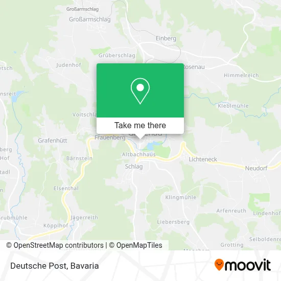 Deutsche Post map