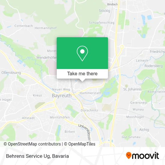 Behrens Service Ug map