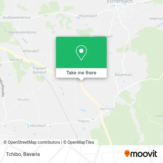 Tchibo map