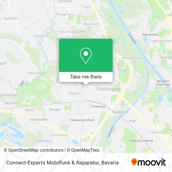 Connect-Experts Mobilfunk & Reparatur map