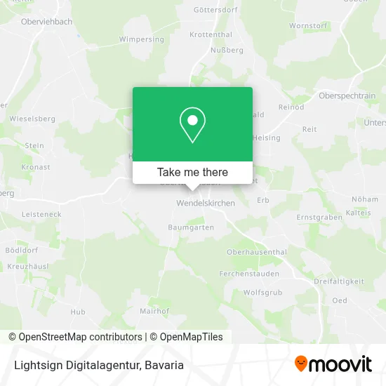 Lightsign Digitalagentur map