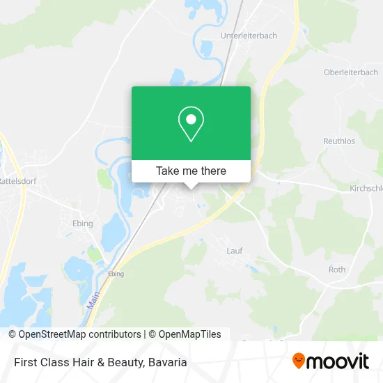 First Class Hair & Beauty map