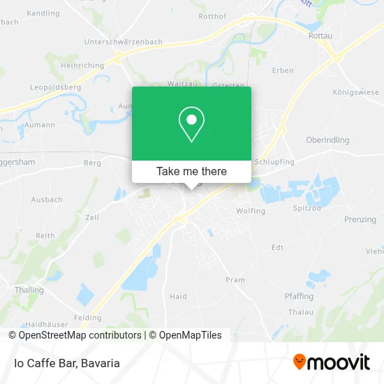 Io Caffe Bar map
