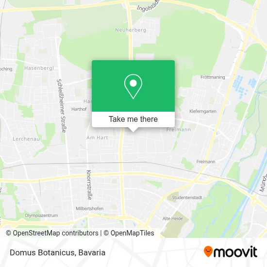 Domus Botanicus map
