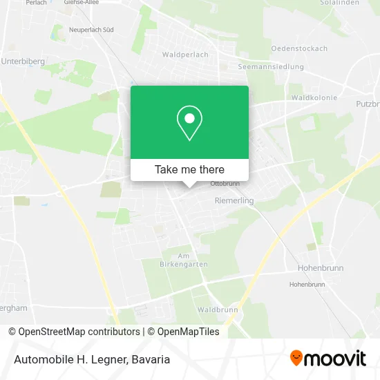 Automobile H. Legner map