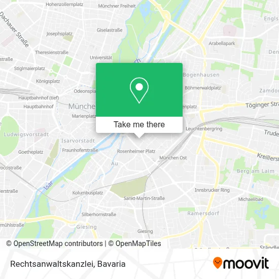 Rechtsanwaltskanzlei map