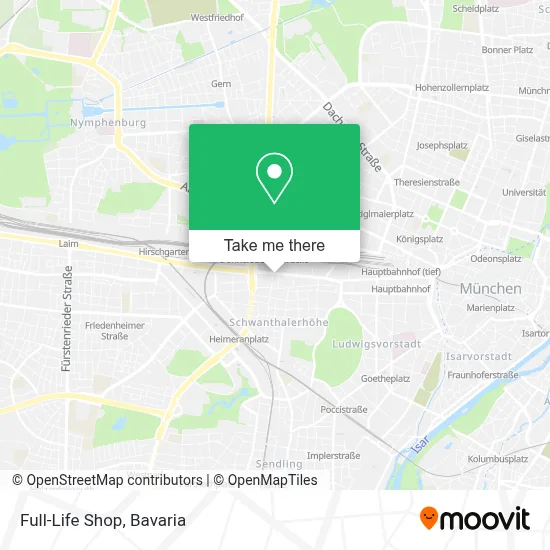 Full-Life Shop map