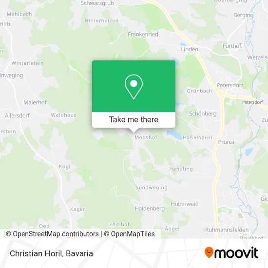 Christian Horil map