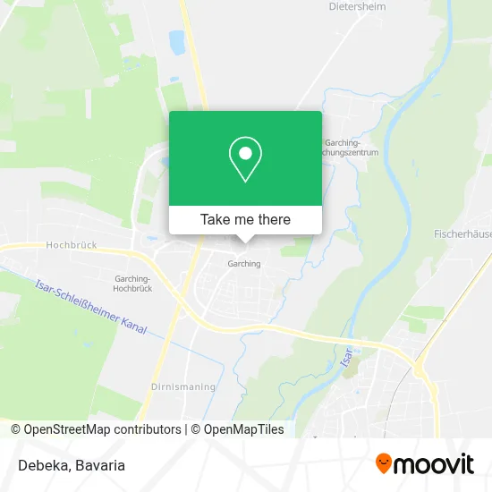 Debeka map