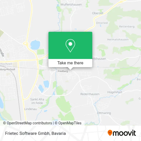 Frietec Software Gmbh map